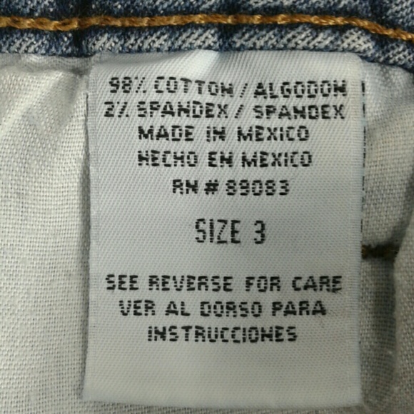 L.E.I. Distressed Stretch Bermuda Shorts*** - Picture 4 of 4